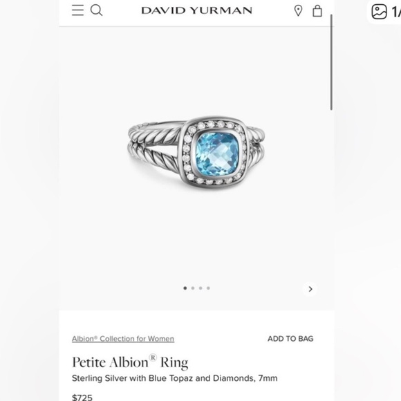 David Yurman ring Authentic - Picture 15 of 15